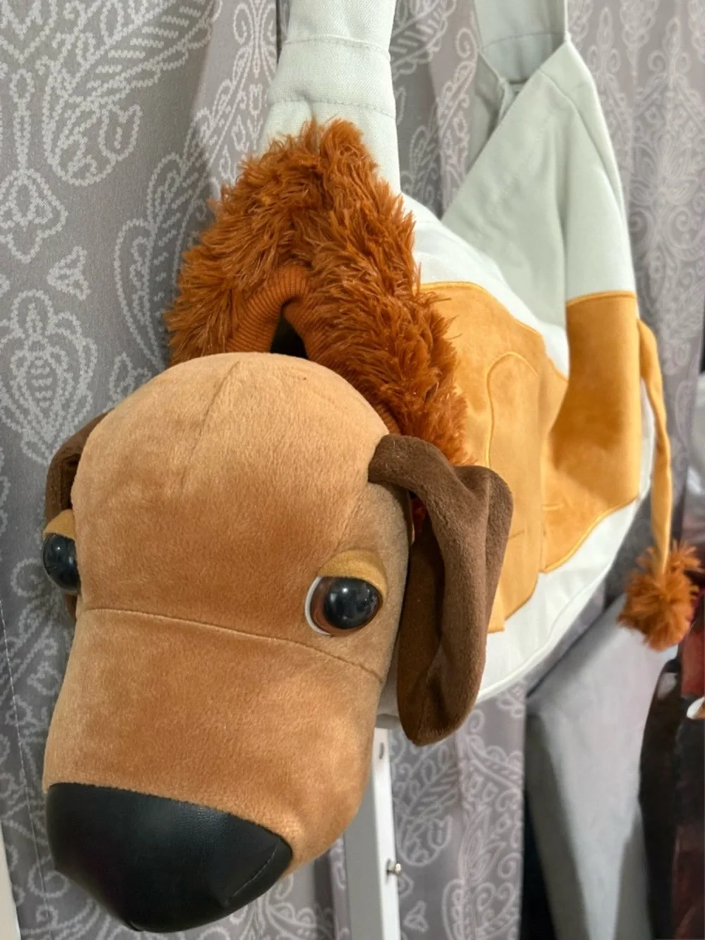 Pet Outdoor Bag Lion Shaped Cat 🐈 & Dog 🐕 Canvas Carrier Bag